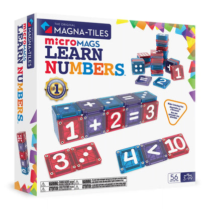 microMAGS LEARN Numbers™ 56 Piece Set