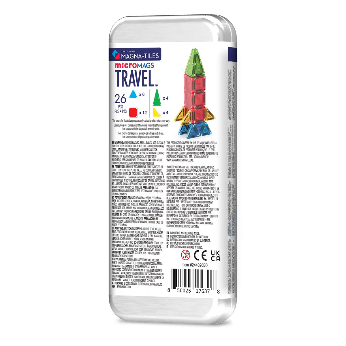 microMAGS Travel™ 26 Piece Set