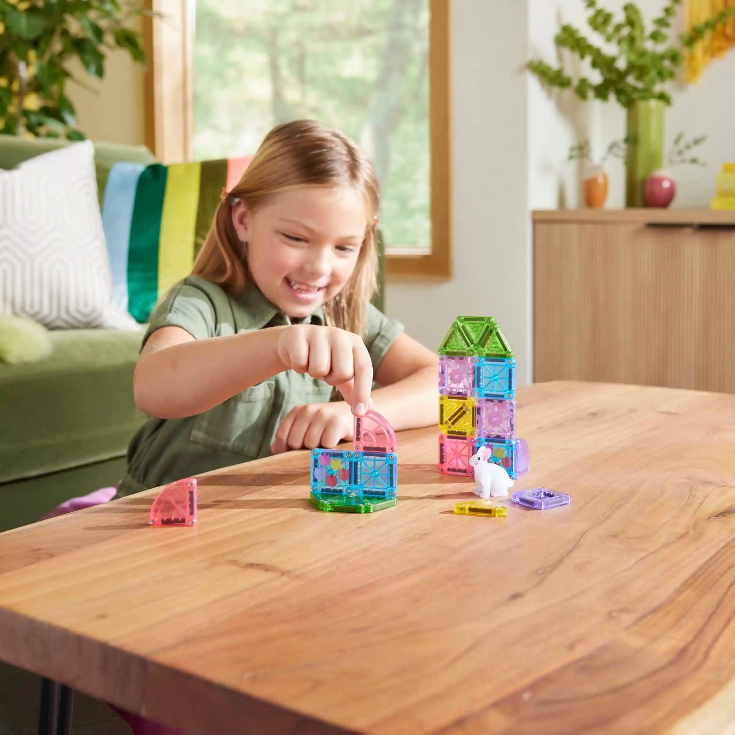 microMAGS Spring Garden 24 Piece Travel Set